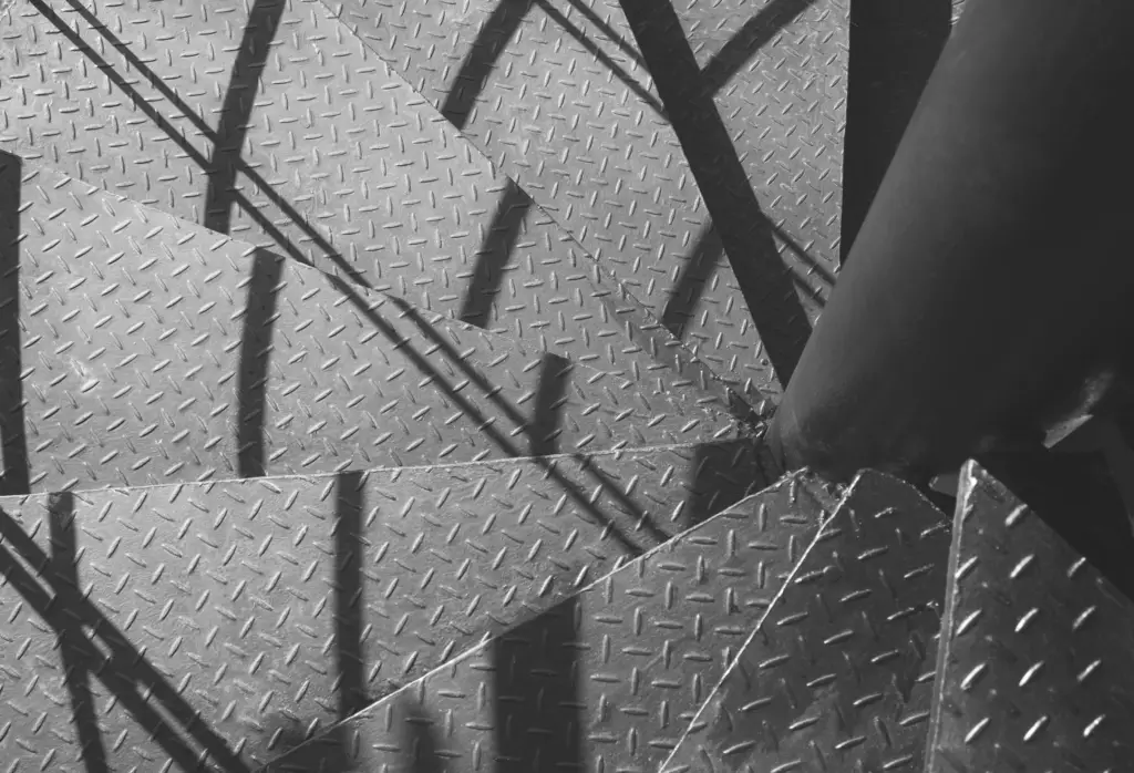 abstract background of black metal steps of outsid 2026 03 24 07 06 01 utc